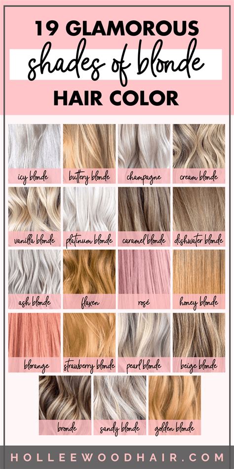 43 Shades of Blonde Hair 